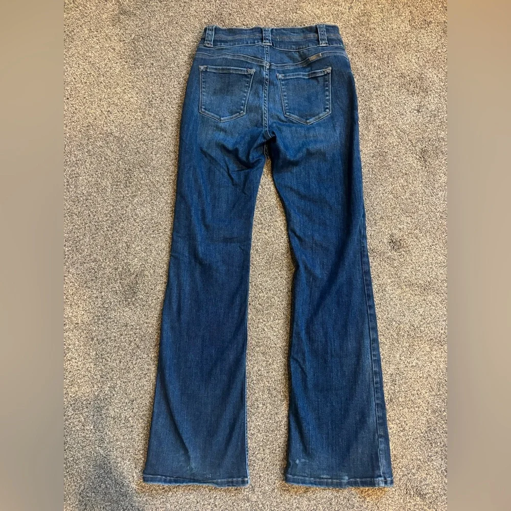 KanCan Dark Blue Flare Jeans - Picture 2 of 2